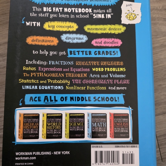 Colorful Educational Workbooks - Science, English, Math! - Picture 3 of 10